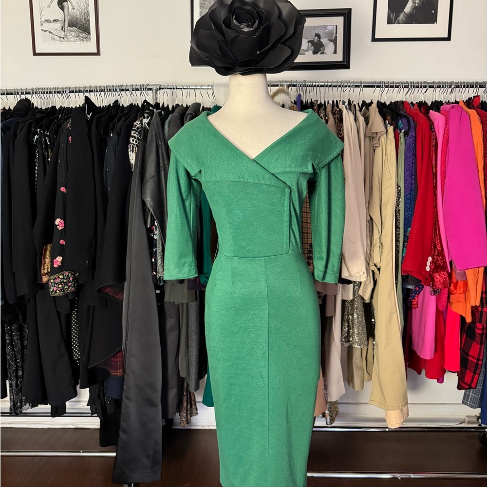 Elegant Green Dress